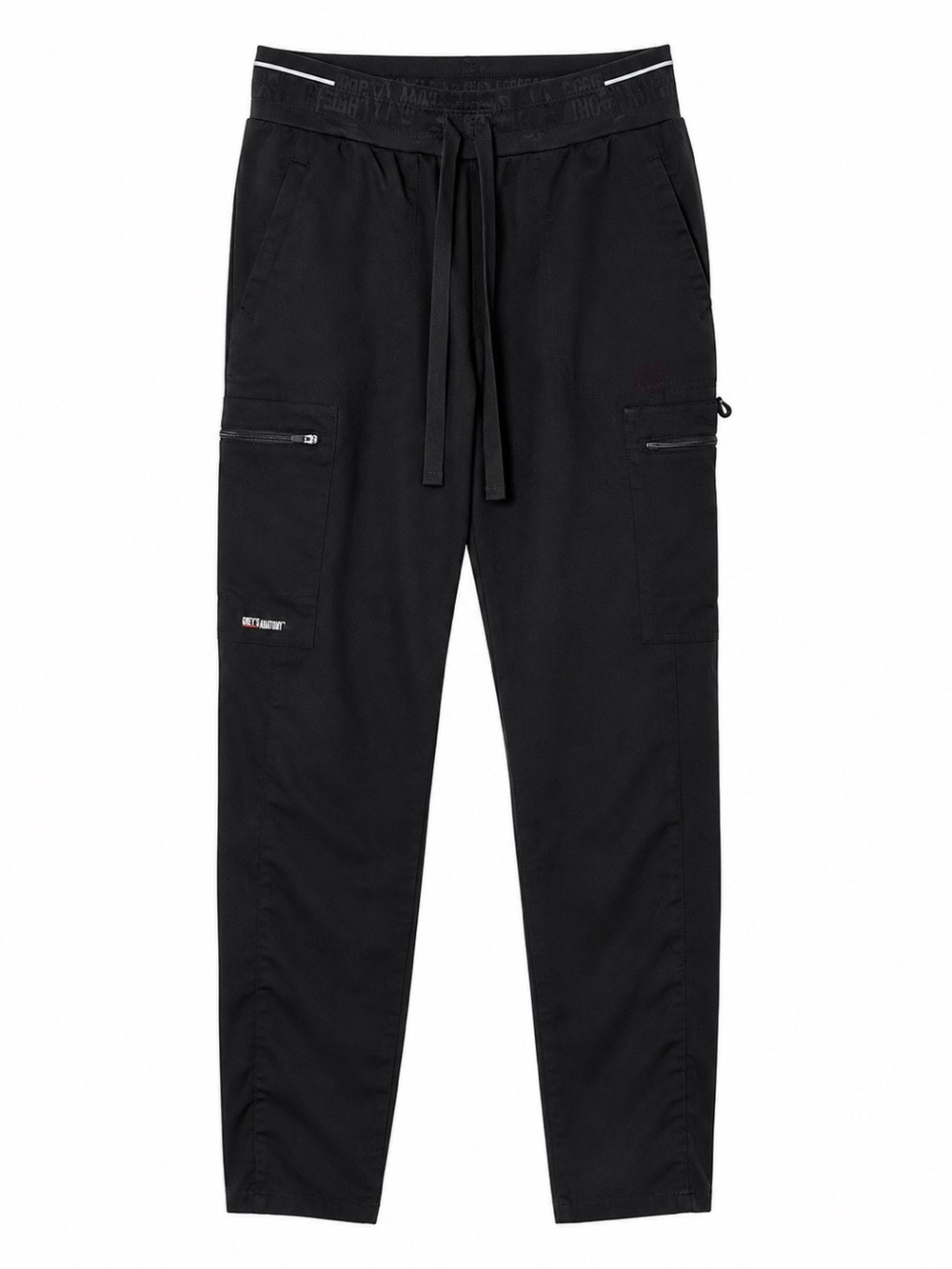Grey’s Anatomy by Barco Spandex Stretch Jogger Scrub Pants Black Size Small